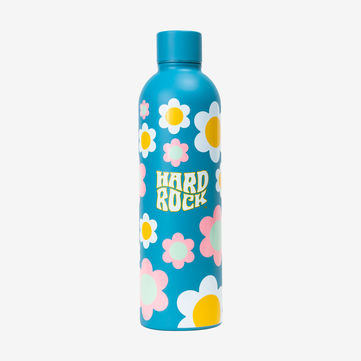 Music Festival Flower Power Water Bottle in Blue image number 1
